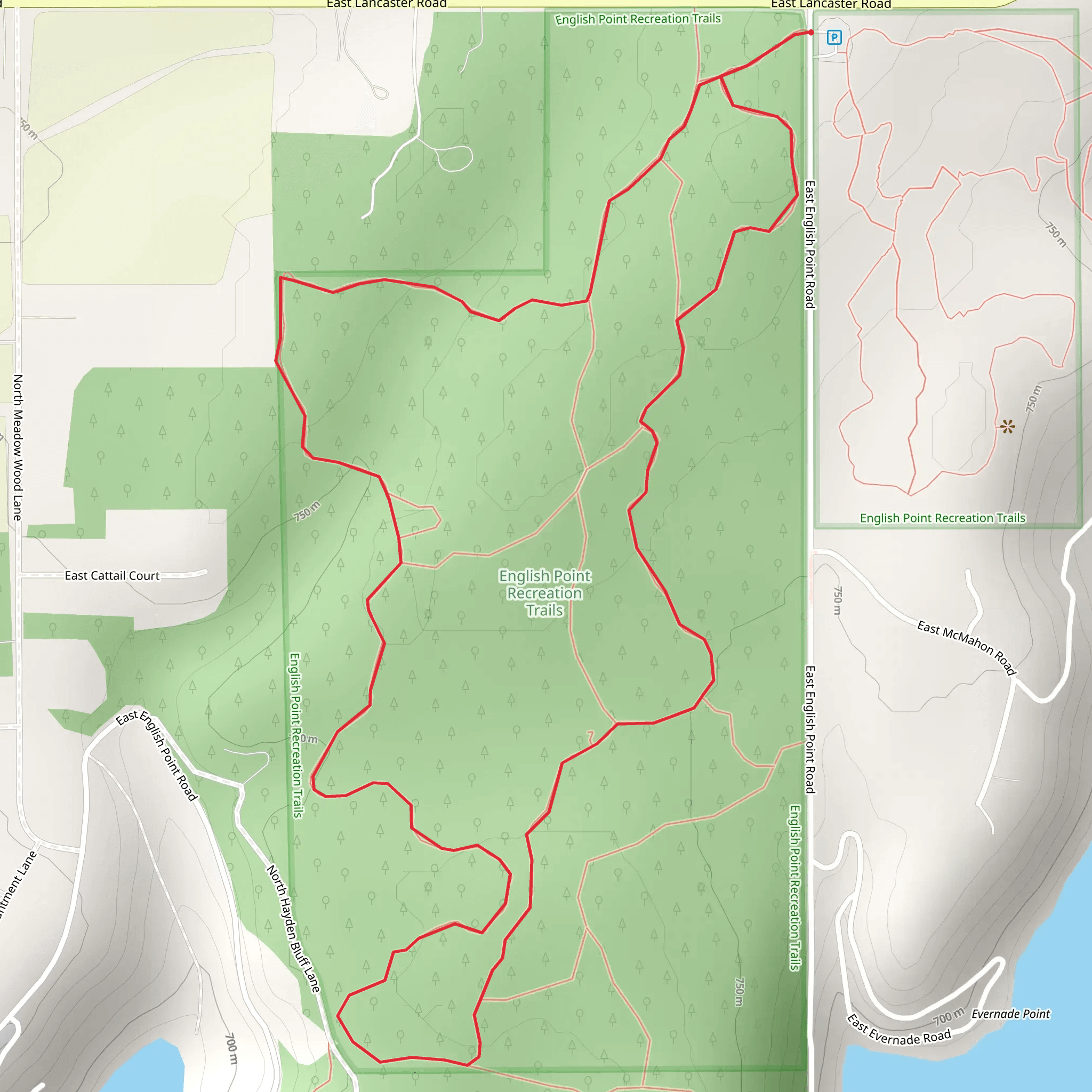 English Point - NRT mobile static map
