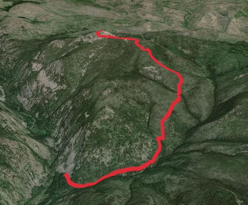 Mineral Peak via East Fork Rattlesnake Creek Trail