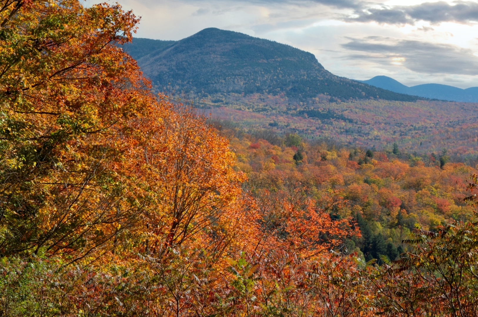 An image depicting the trail Peaked Hill Pond Trail and its surrounding area.