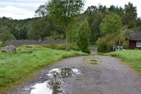 An image depicting the trail Doon Hill from Aberfoyle and its surrounding area.