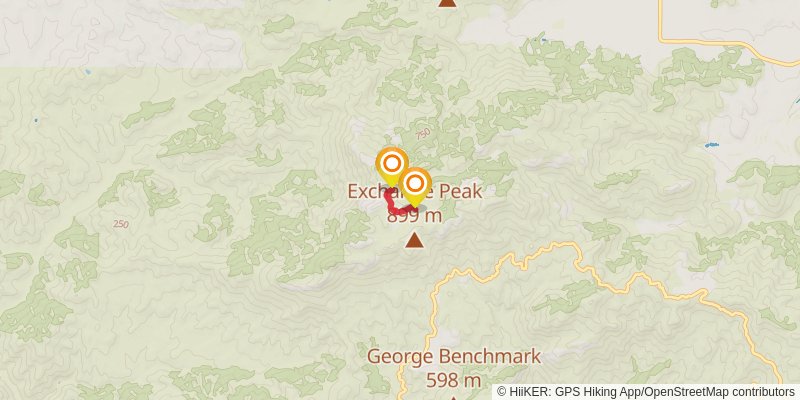 Point Mugu State Park Loop spur 1 Map