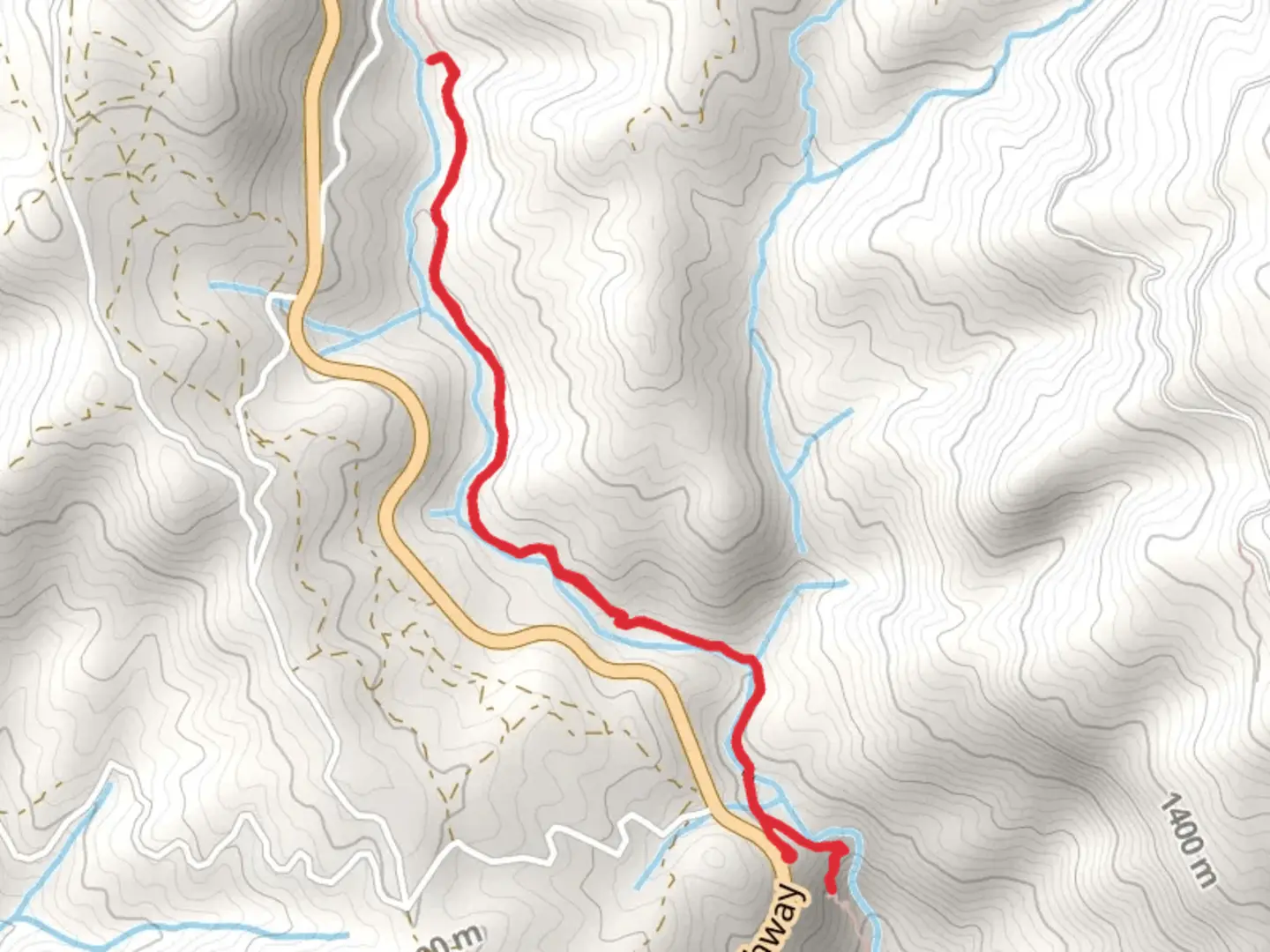 An image depicting the trail Lewis Fork and Lewis Creek Trail and its surrounding area.