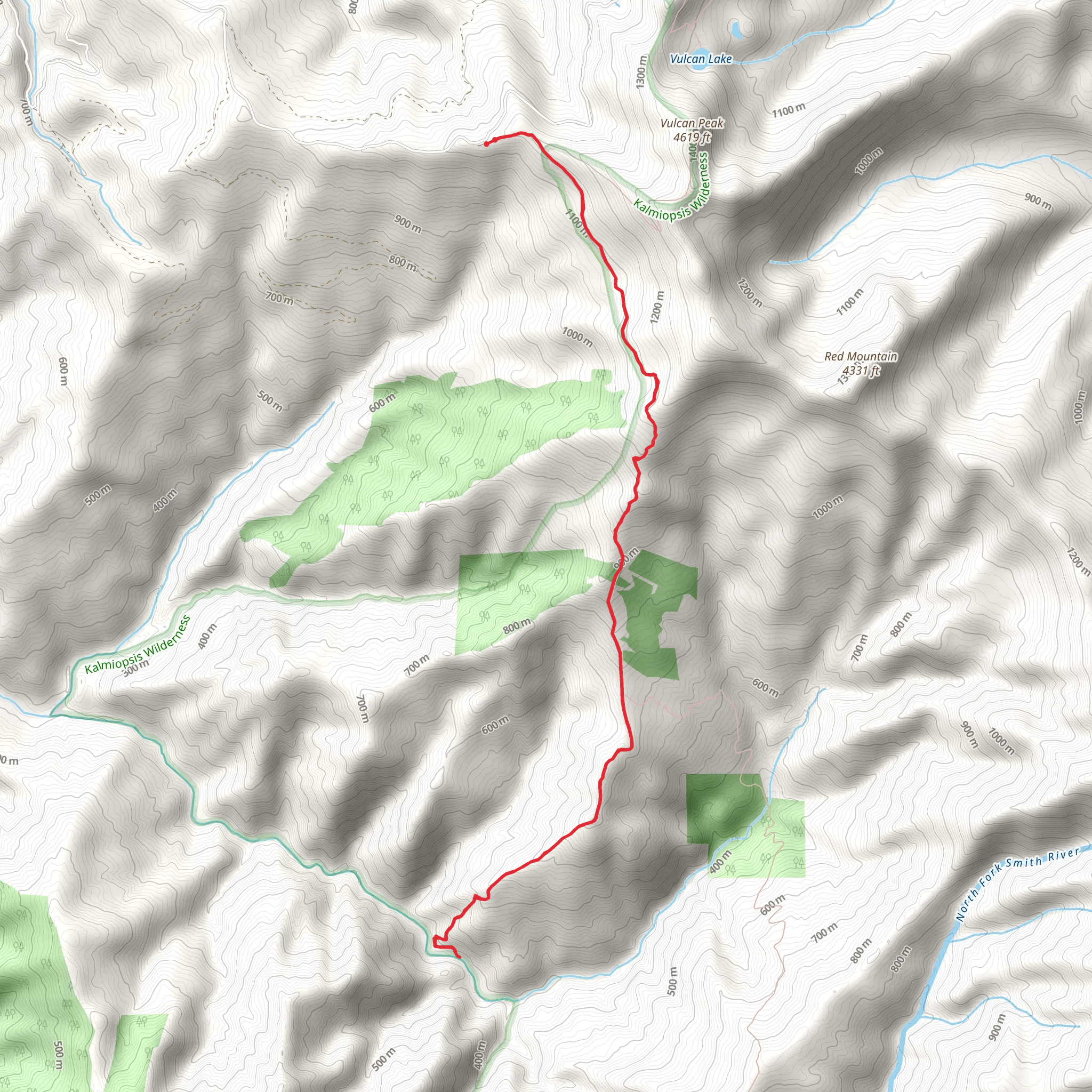 Navy Monument Trail mobile static map