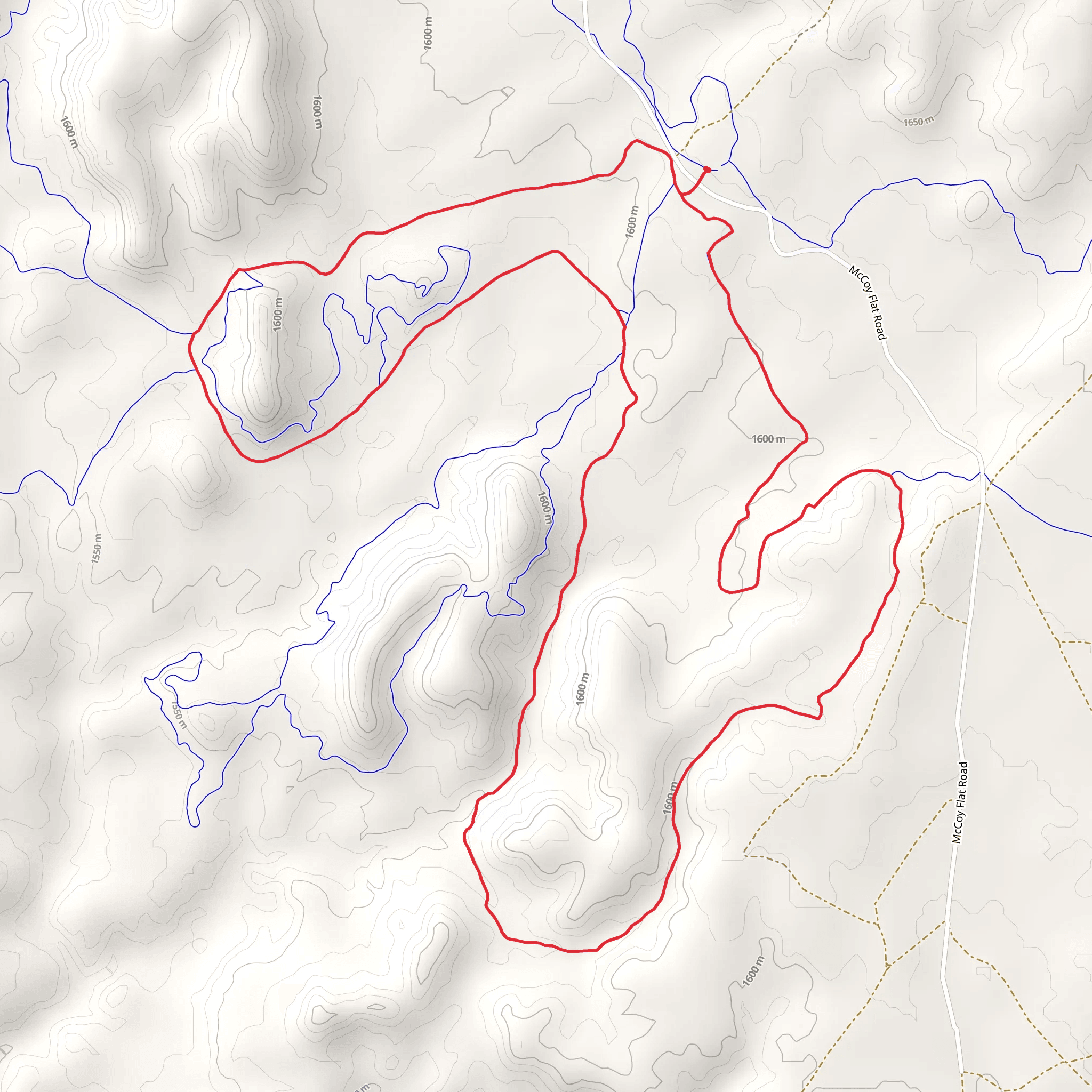 Retail Sale Trail and Got Milk Loop mobile static map