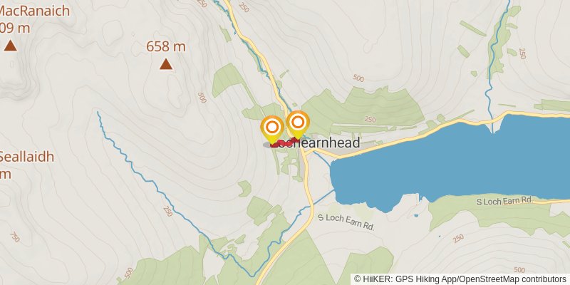 Glen Ogle Loop alt 2 Map