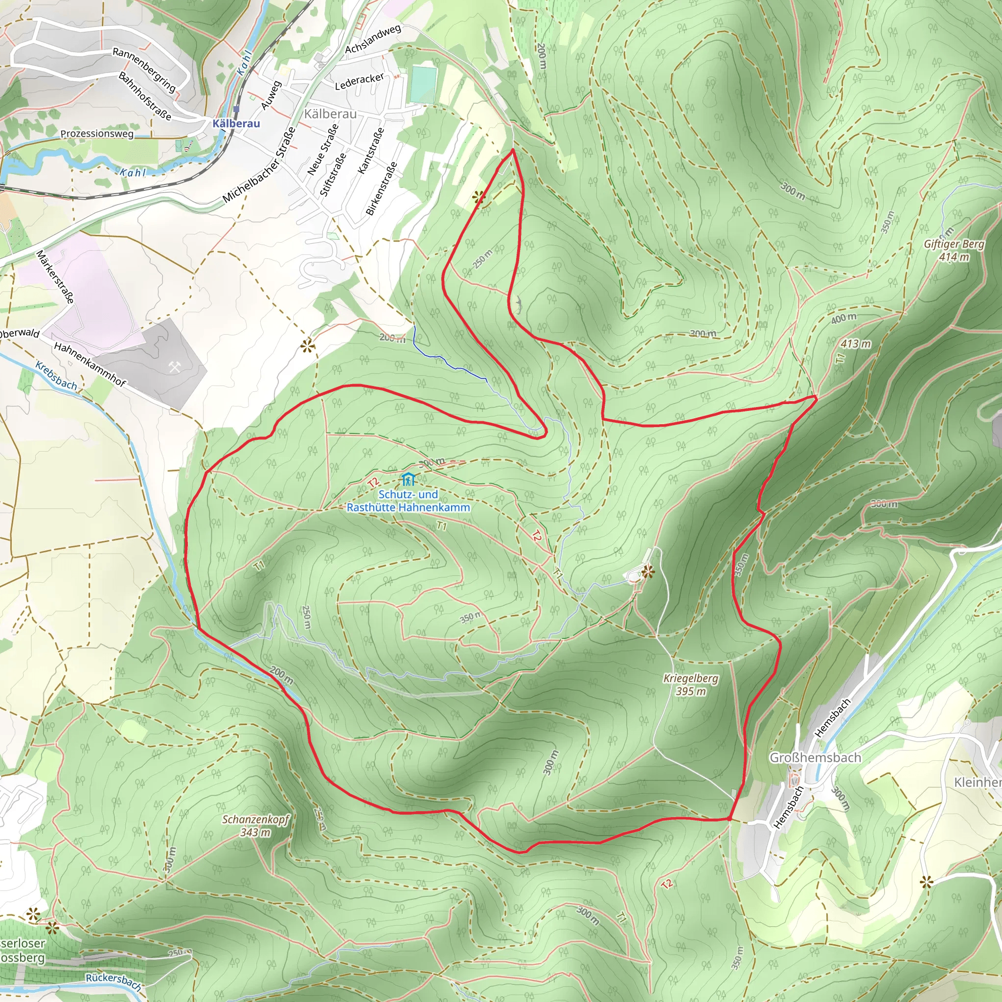 Freigerichter Bund Alzenau Loop mobile static map