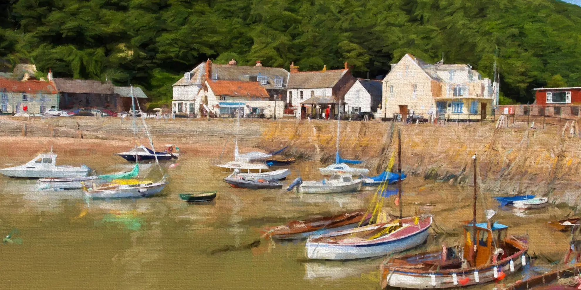 An image depicting the trail Moor Wood Walk and its surrounding area.
