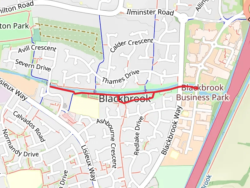 Black Brook Streamside Walk - Taunton