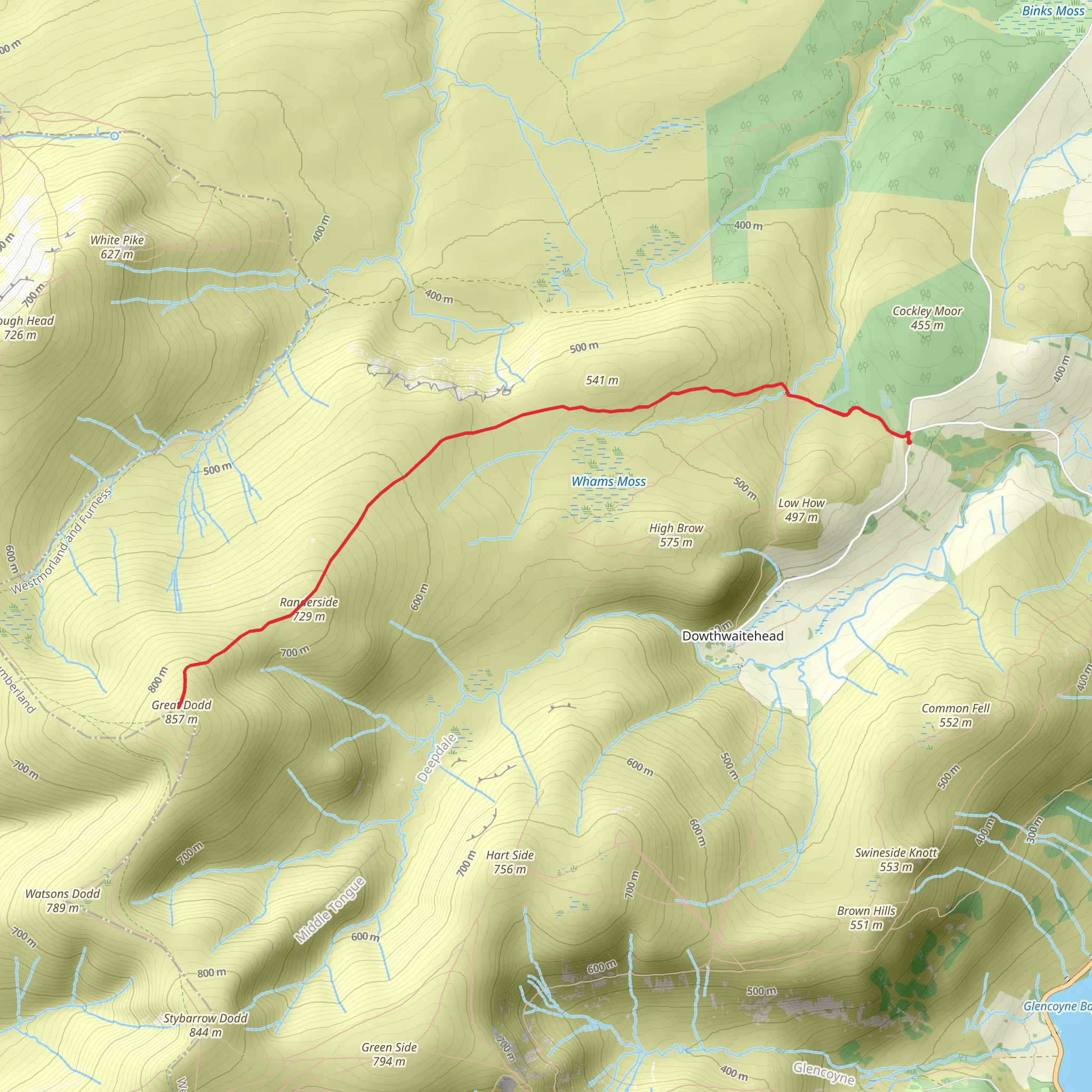 Great Dodd mobile static map