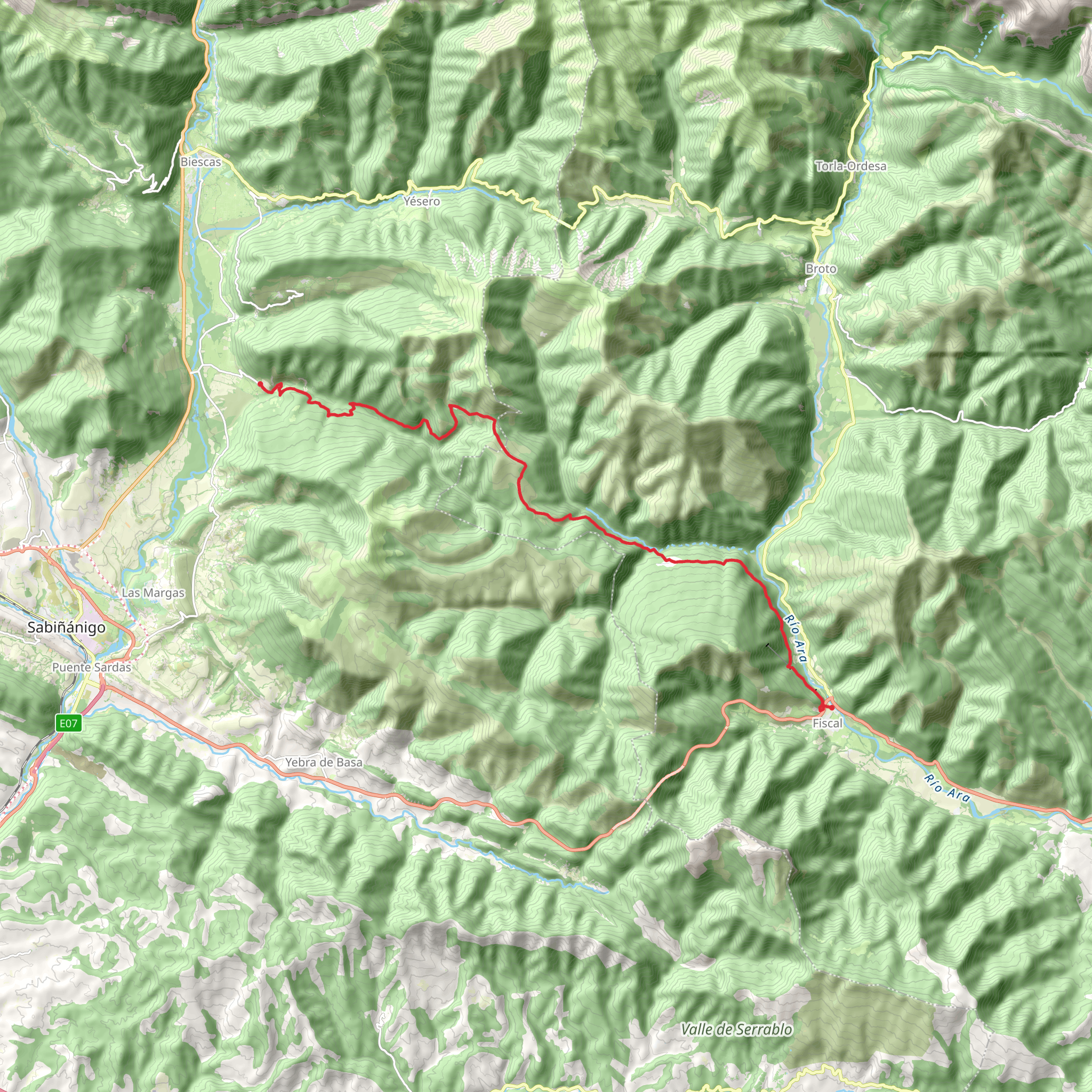 Overpass Trails PR HU 3 mobile static map