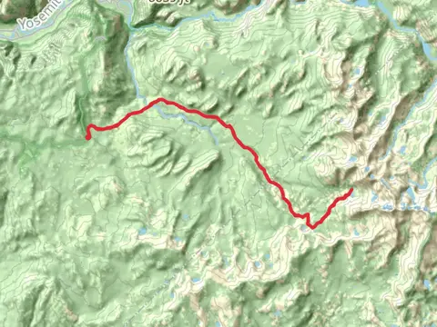 Little Ottoway Lake via Merced Pass Trail