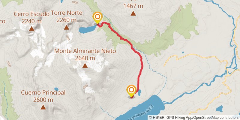 O Circuit spur 4 Map
