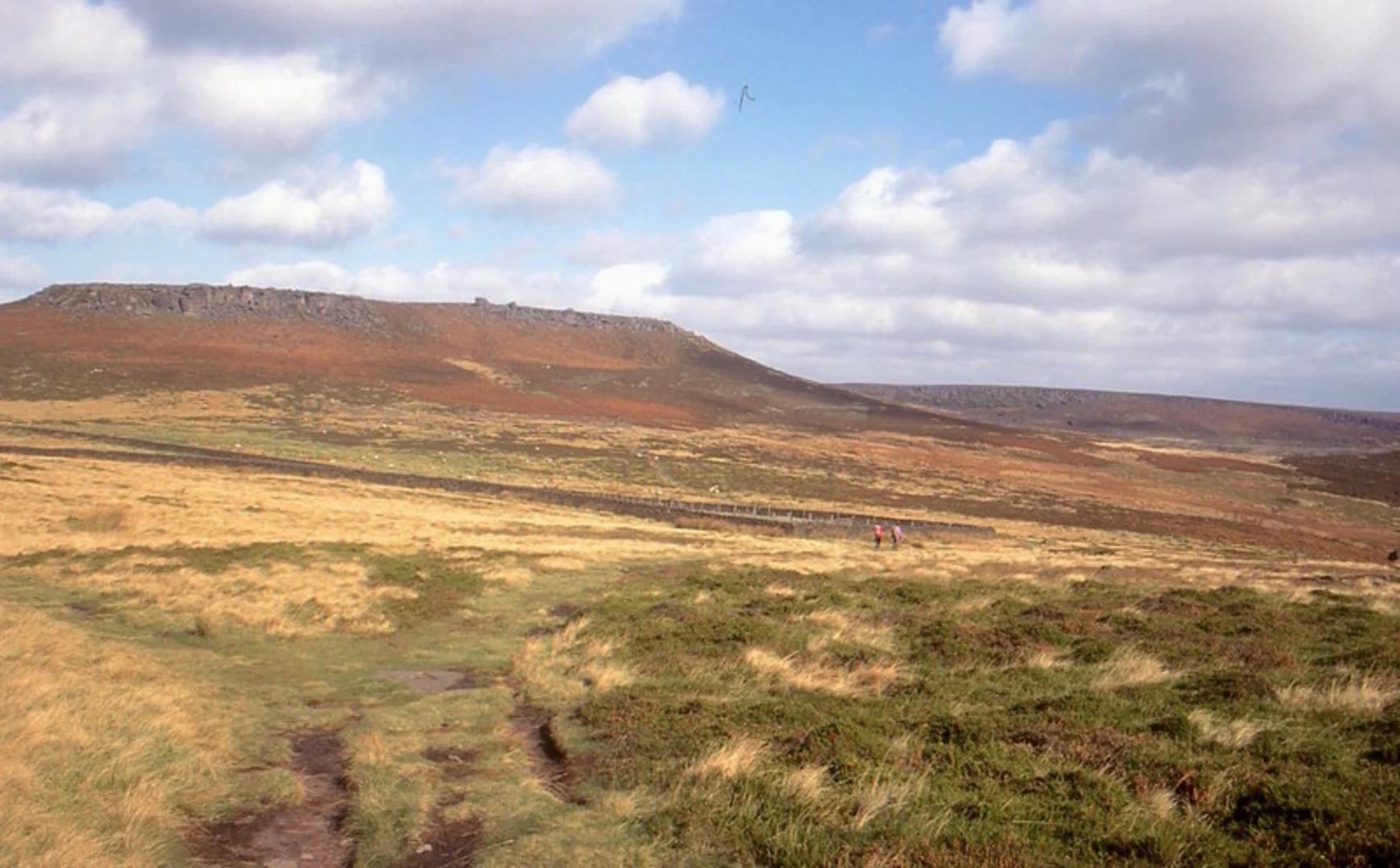 An image depicting the trail Hathersage Moor and Bolehill Wood Loop and its surrounding area.