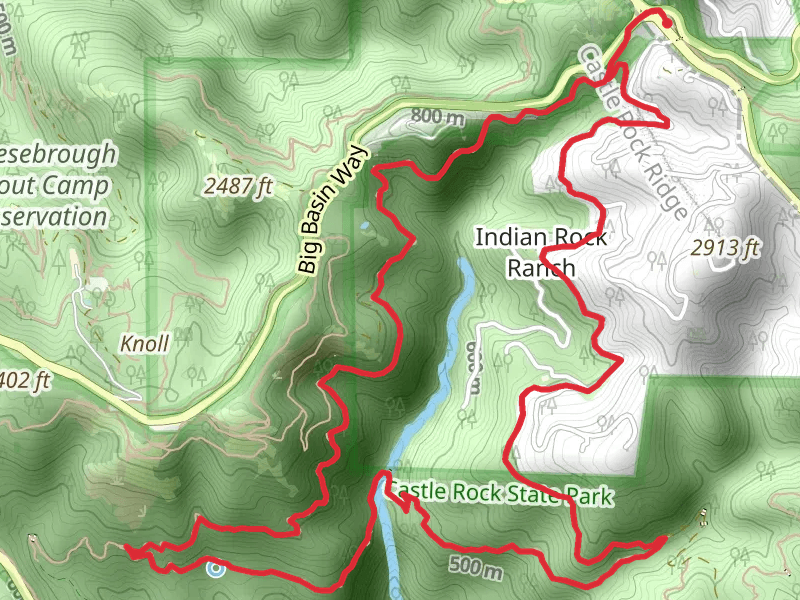 Saratoga Toll Road and Travertine Springs Loop Trail