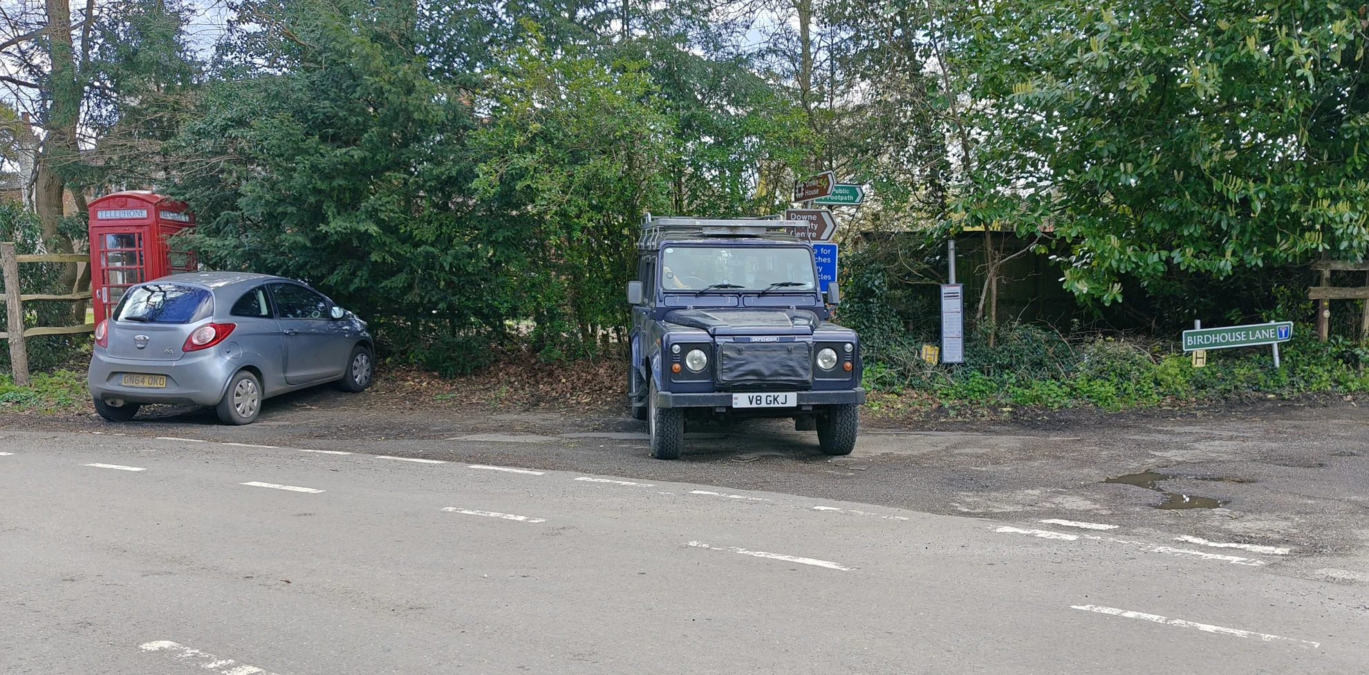 An image depicting the trail Kent - Downe village, Cudham and Luxted loop and its surrounding area.