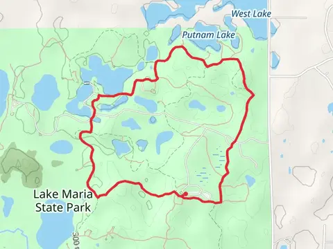 Big Woods Loop and Anderson Hill Loop