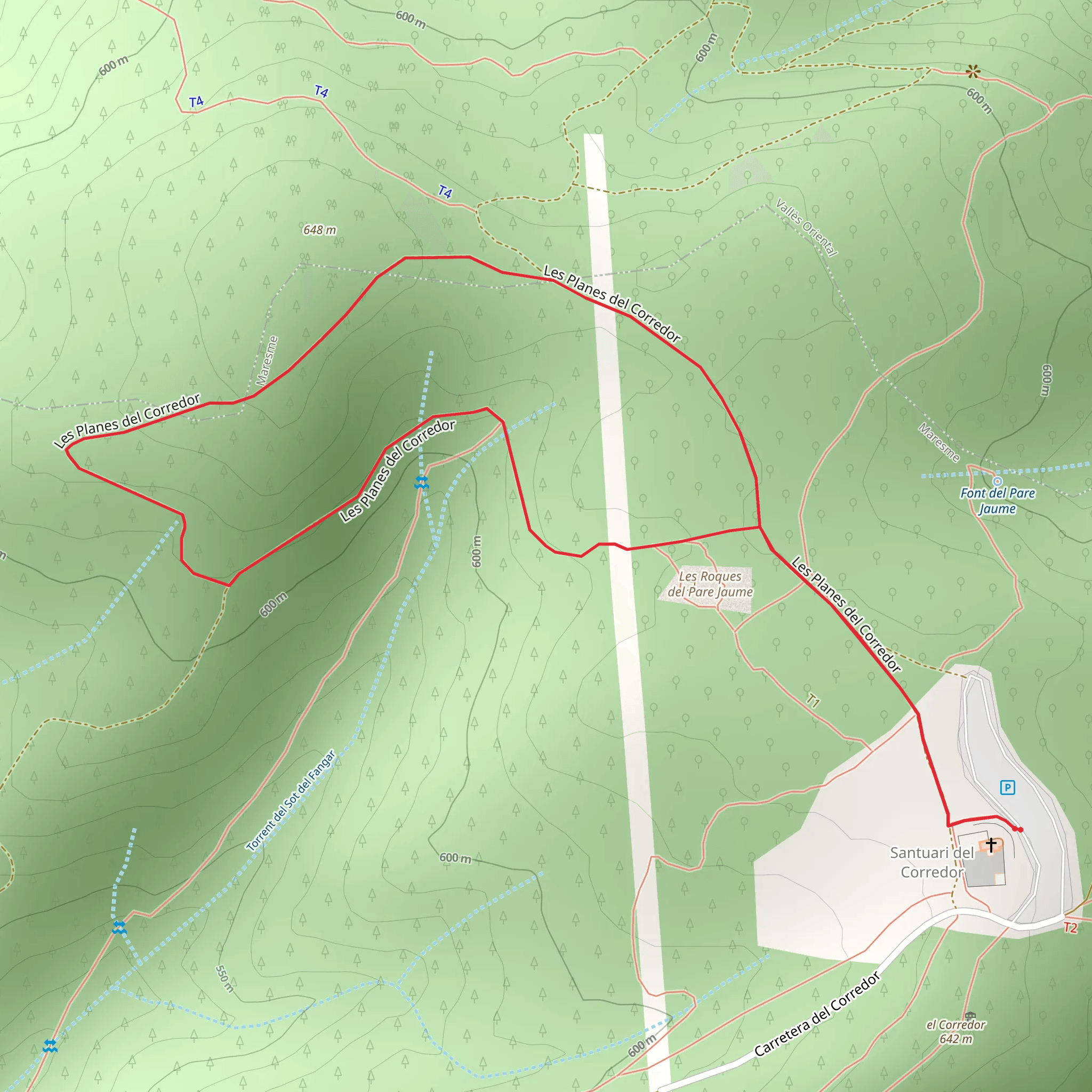 The Corridor Flat SL C 72 mobile static map
