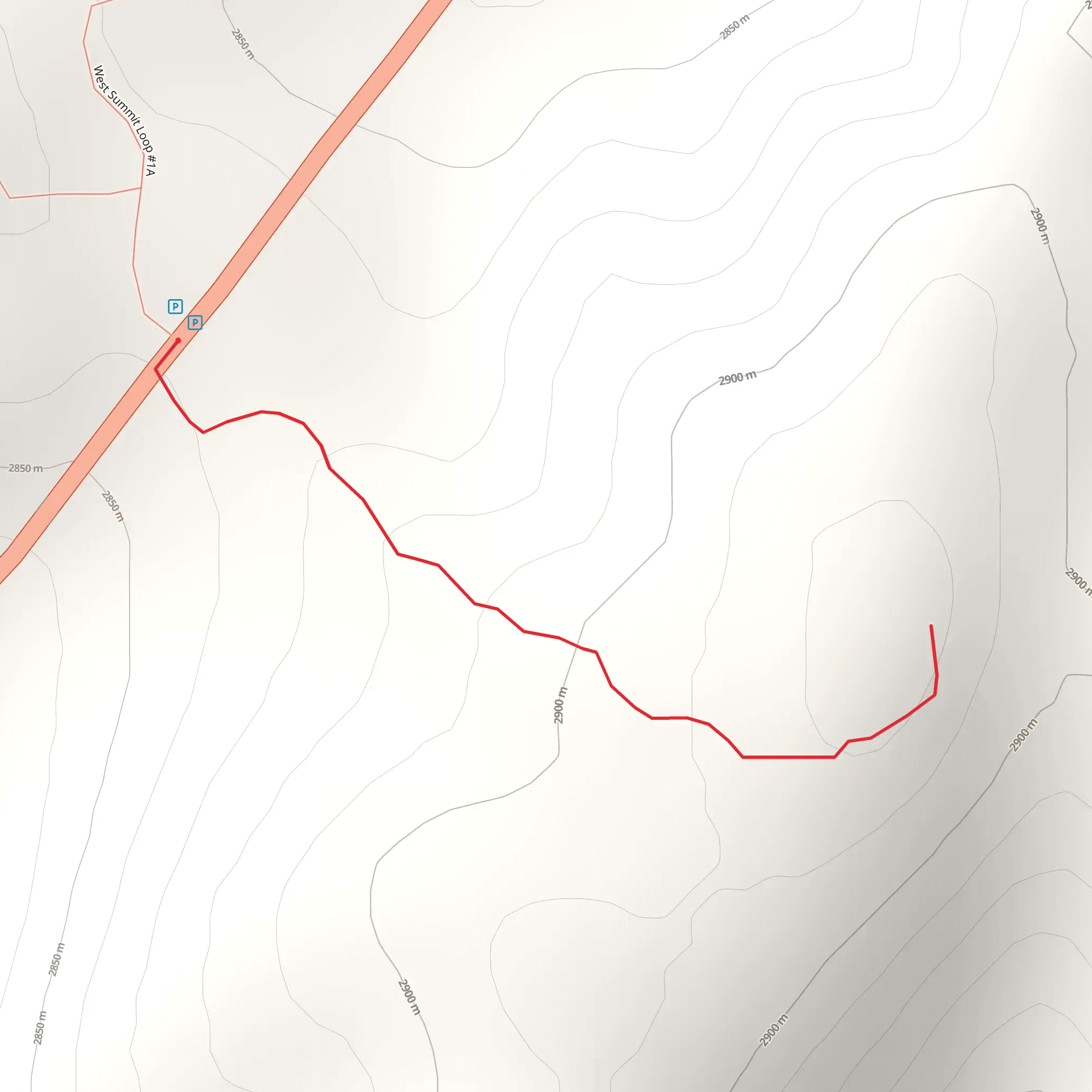 Routt National Forest mobile static map