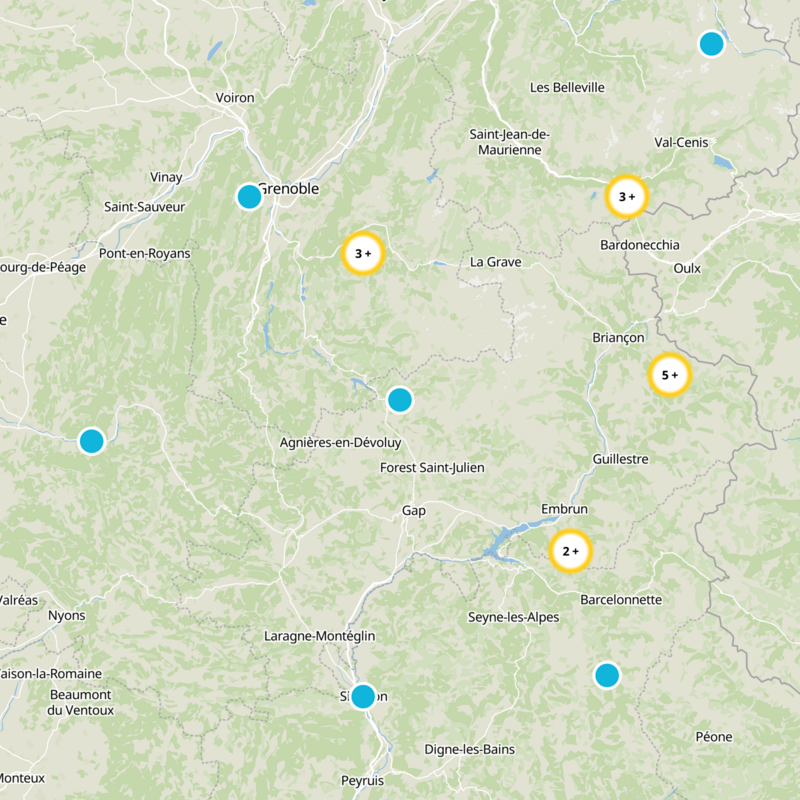 Saint-Jacques-en-Valgodemard Static Map