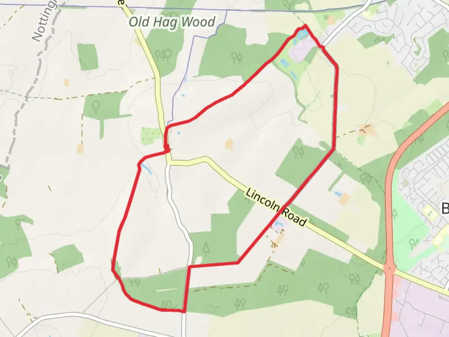 An image depicting the trail Doddington Circular Walk and its surrounding area.