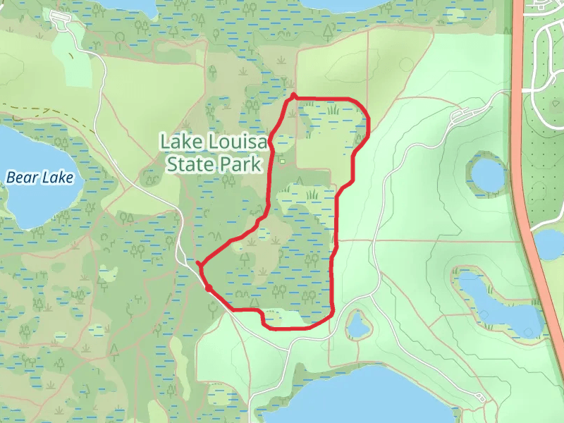 Loop around Wilderness Point