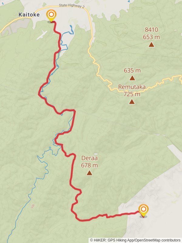 Remutaka Rail Trail Map South Wairarapa New Zealand