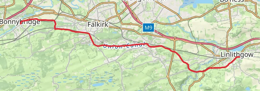 Scottish National Trail stage 10 Map