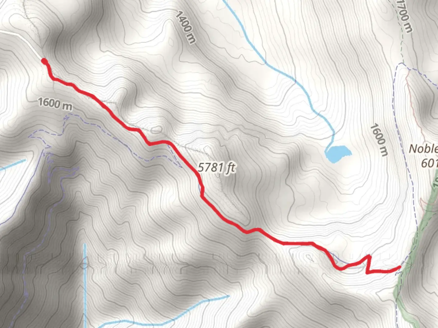 An image depicting the trail Dalles Ridge Trail and its surrounding area.