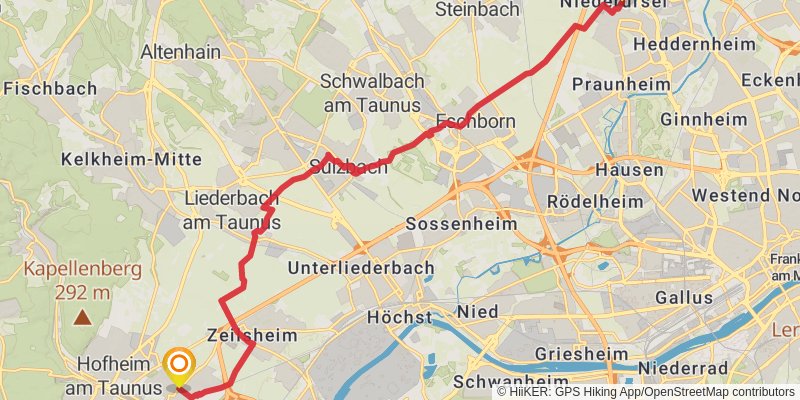 Bonifatius - Route stage 2 Map