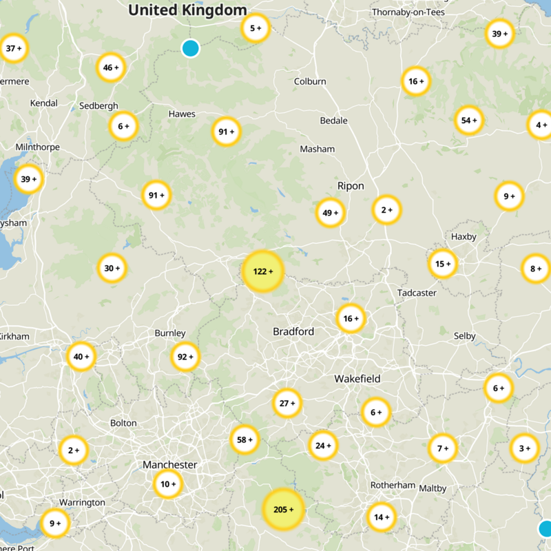 Bradford Static Map