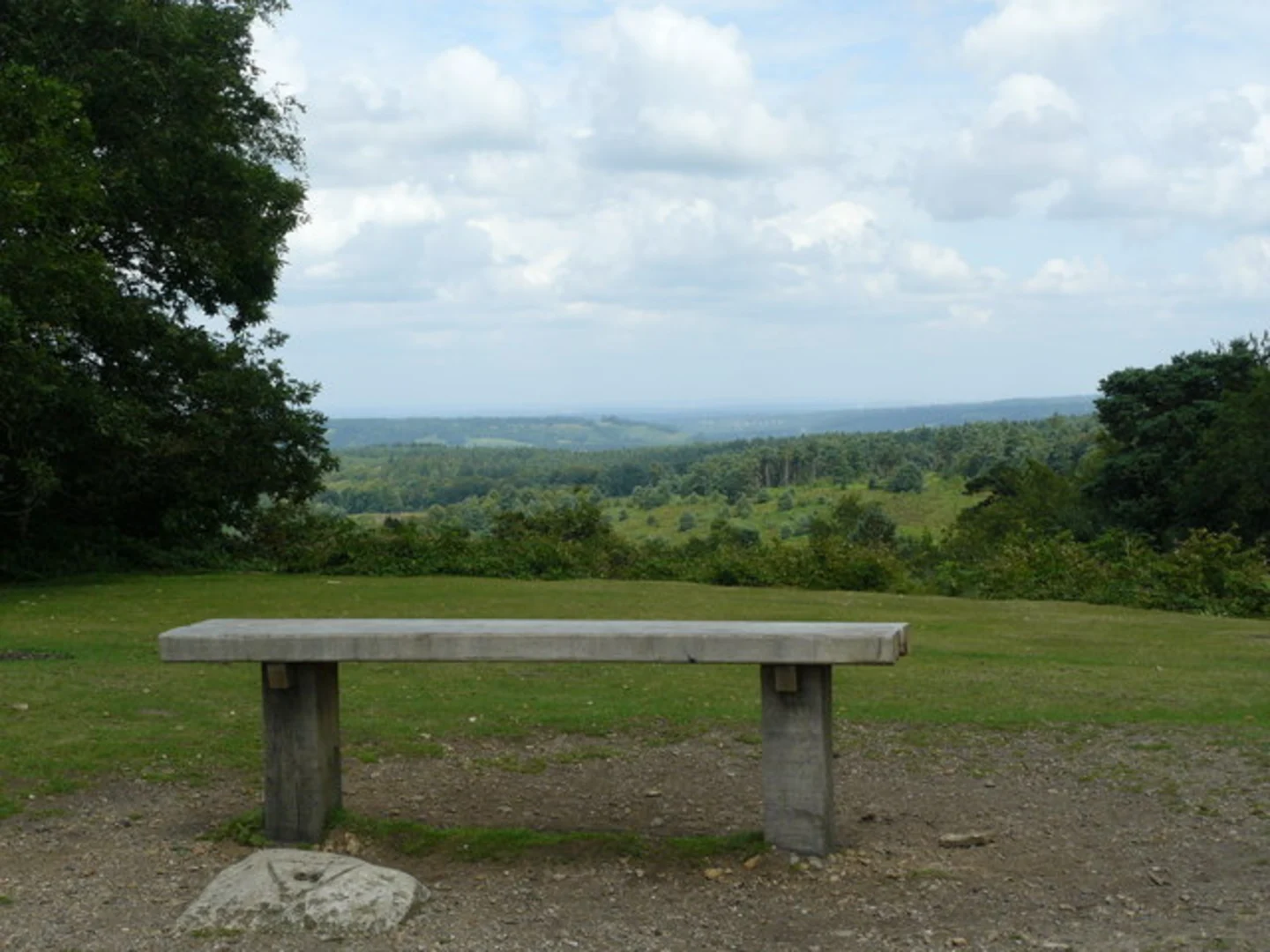 An image depicting the trail Leith Hill and Wotoon Common Loop and its surrounding area.