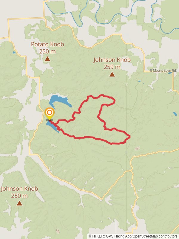 Knobstone Loop Trail via Spurgeon Hollow Lake