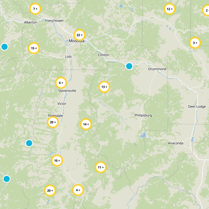 Granite County Static Map