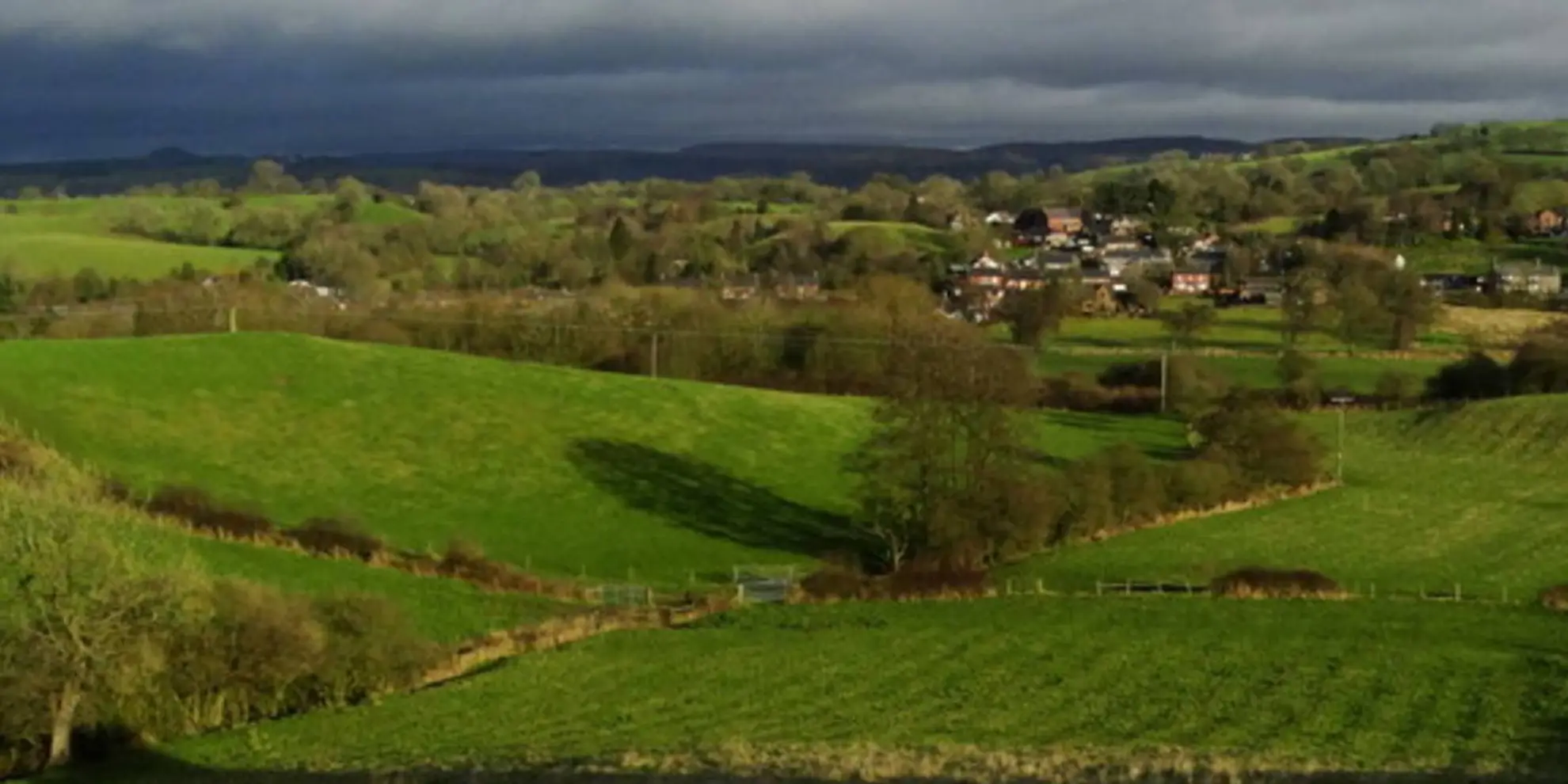An image depicting the trail Dane Valley and Wincle from Rushton Spencer and its surrounding area.