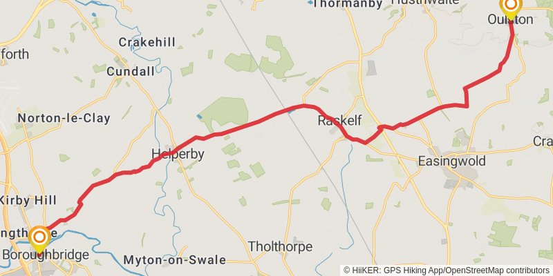 Head to Head Walk stage 6 Map