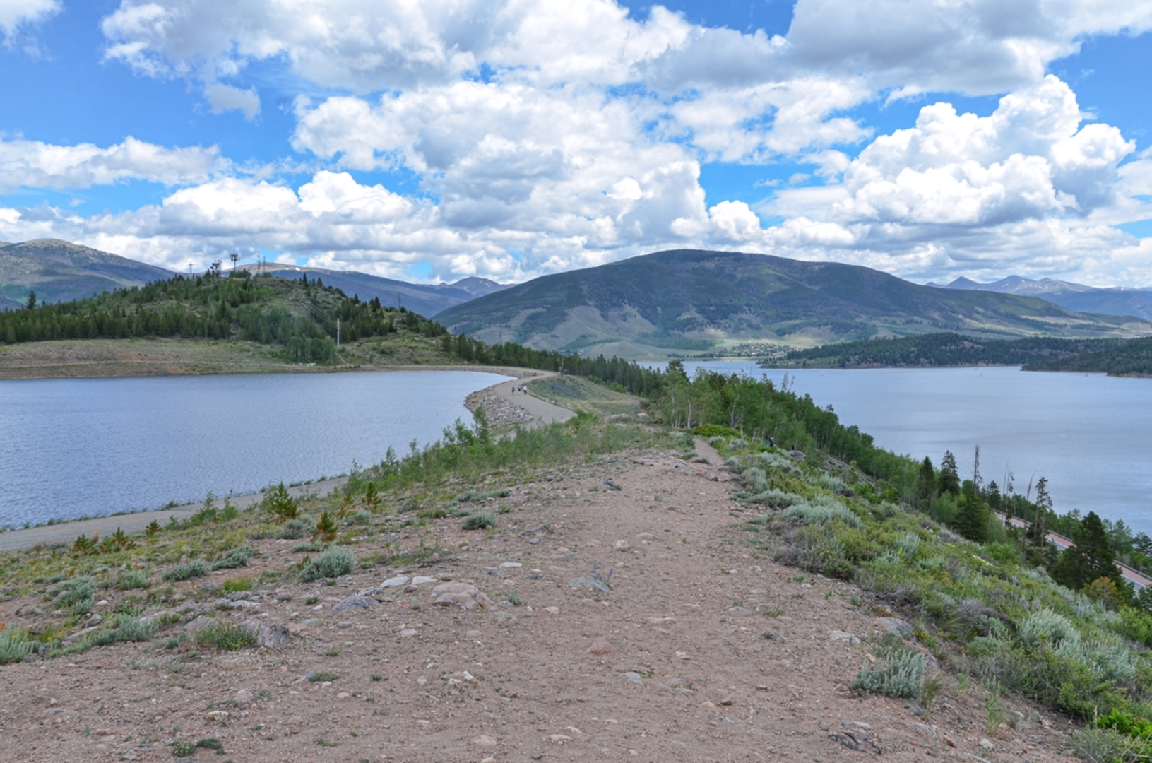 An image depicting the trail Wide Open Trail and its surrounding area.