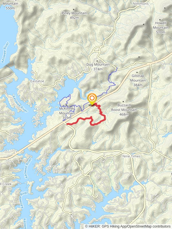 Cherokee Foothills Scenic Highway - Poe Creek