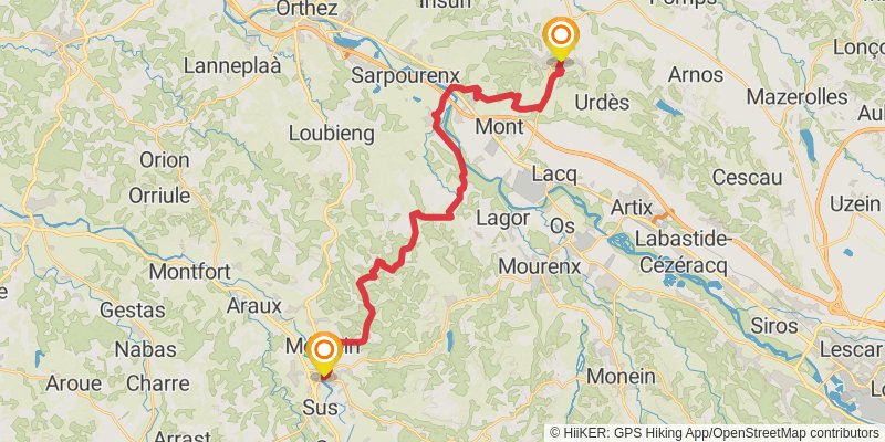 GR 65 stage 26 Map