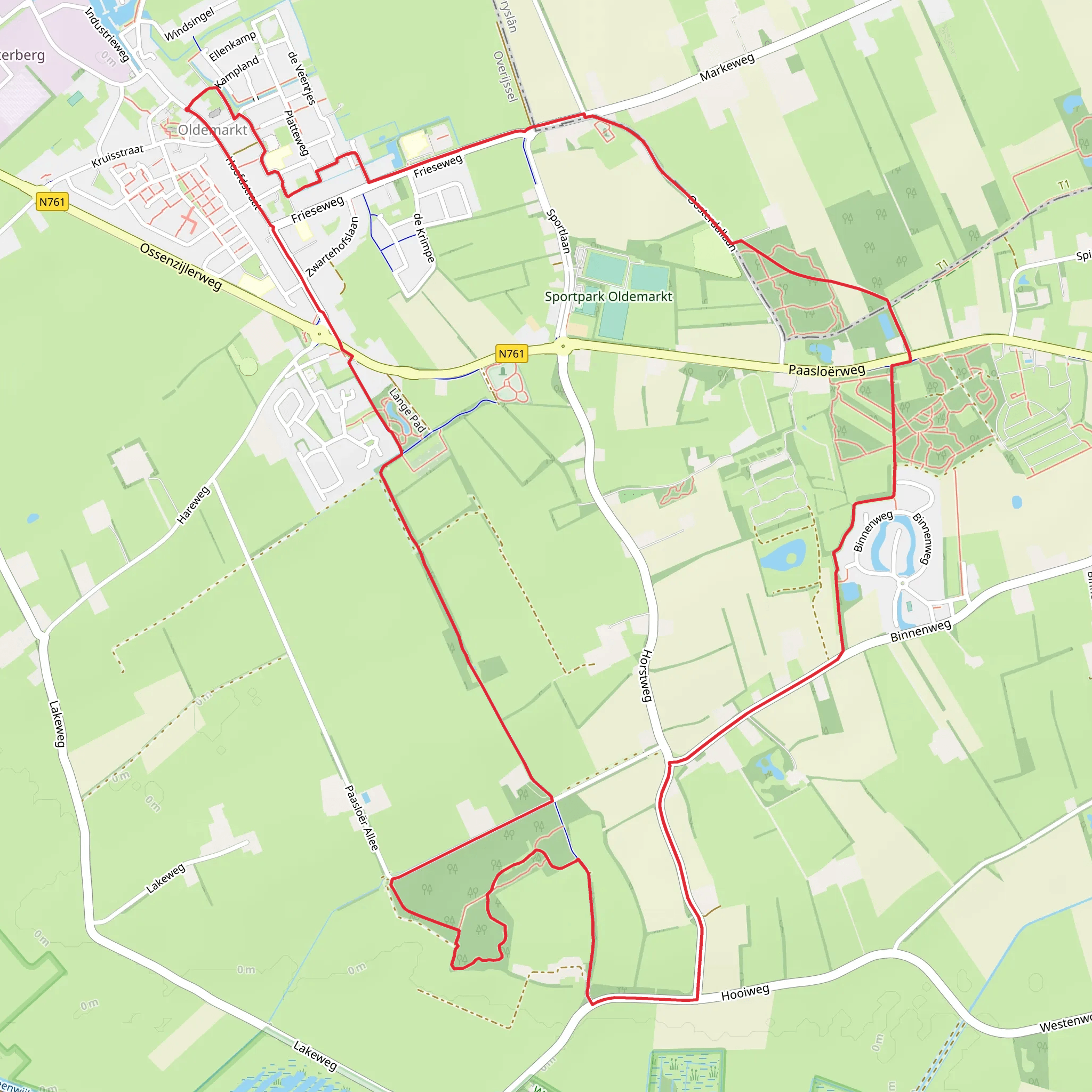 Carolinahoeve via WaterReijkpad mobile static map