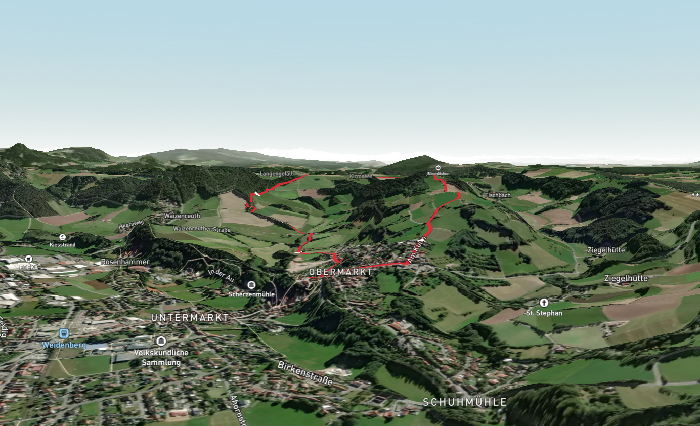 Naturlehrpfad and Weidenberg Loop
