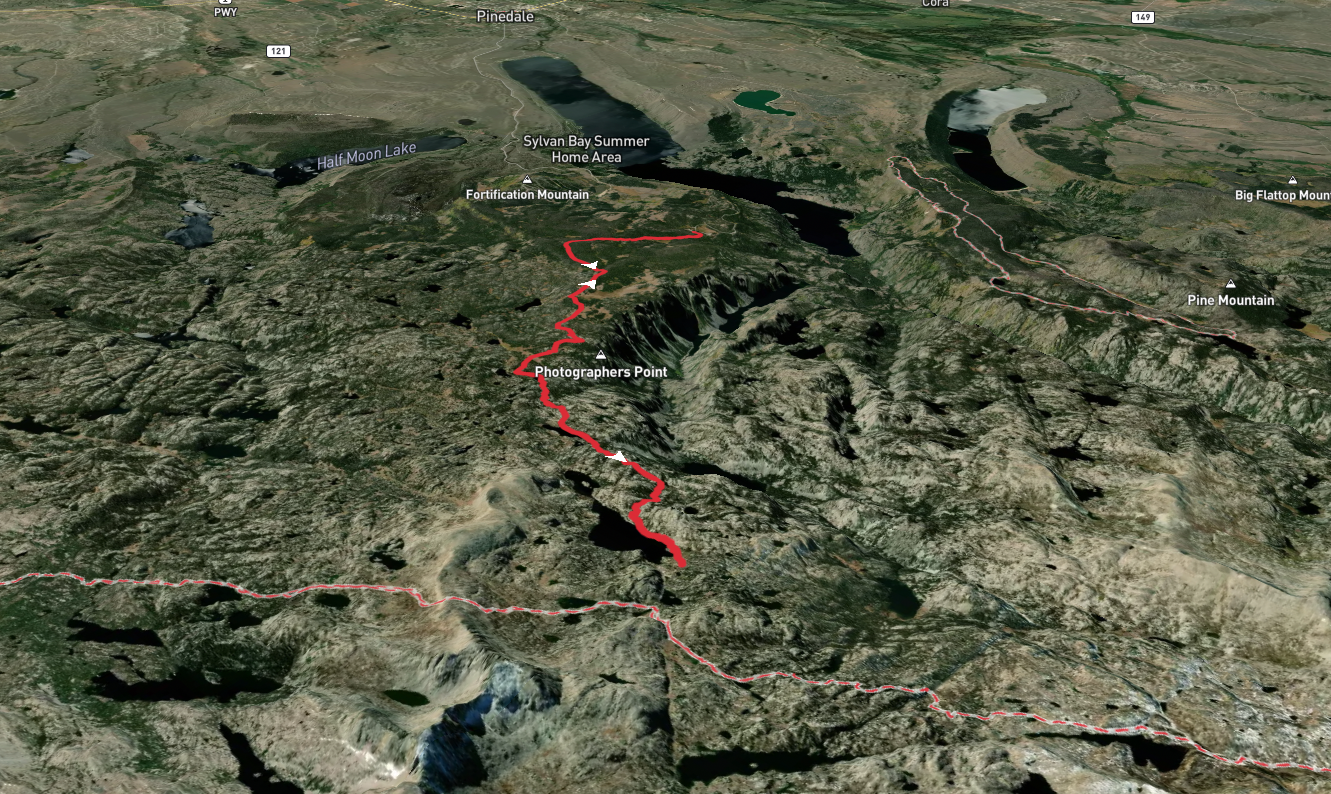 Seneca Lake via Pole Creek Trail