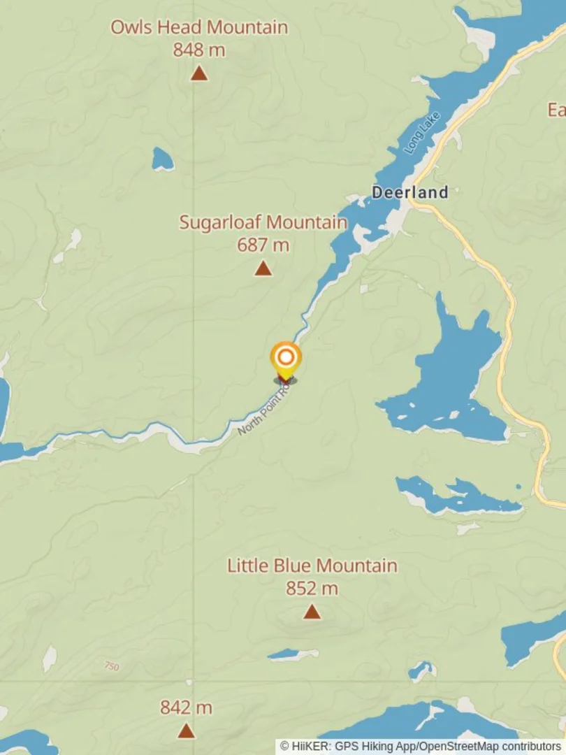 An image depicting the trail Raquette River Trail and its surrounding area.