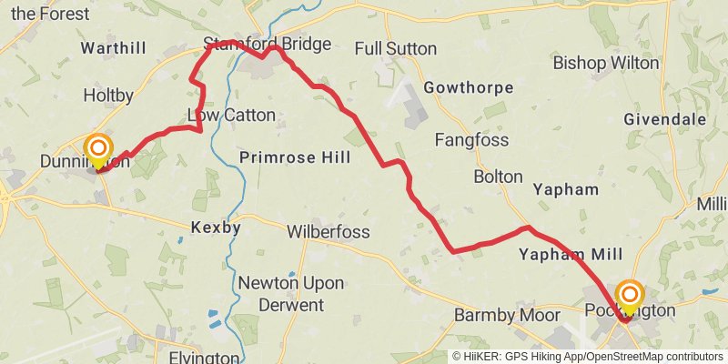 Way of the Roses stage 10 Map