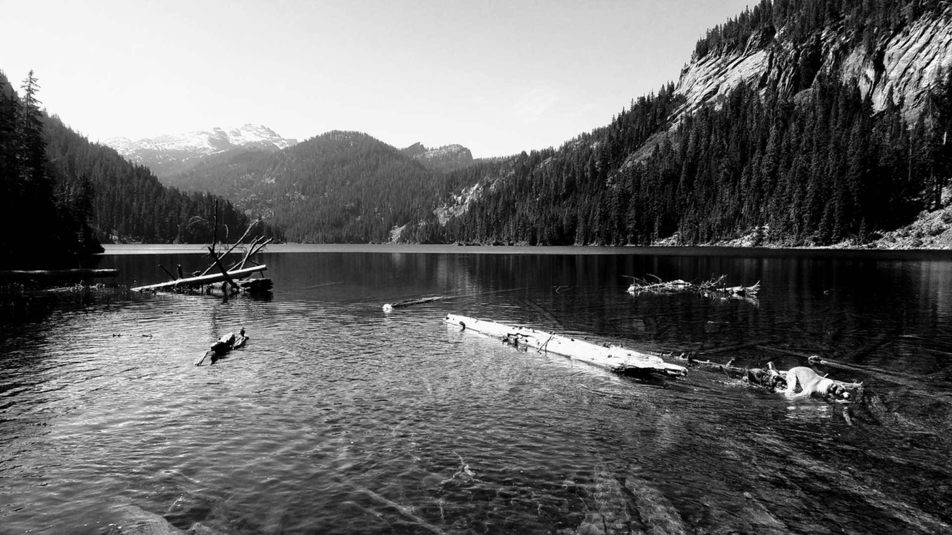 An image depicting the trail Lake Dorothy Trail and its surrounding area.