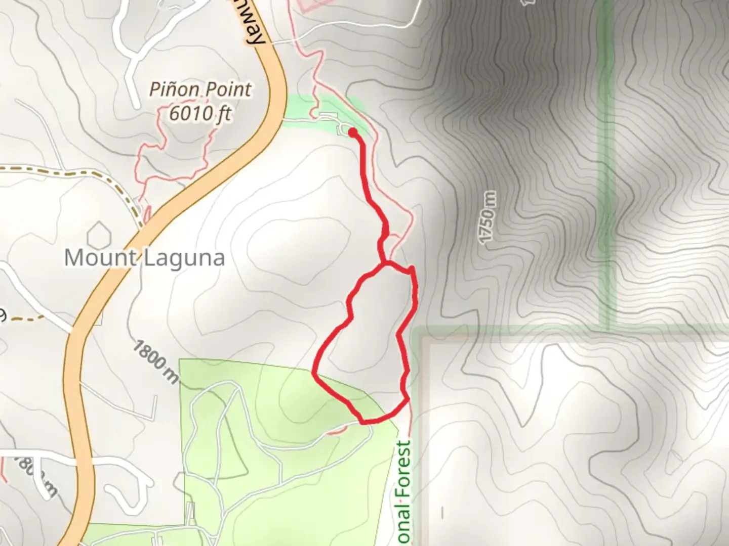 An image depicting the trail Desert View Loop Trail and its surrounding area.