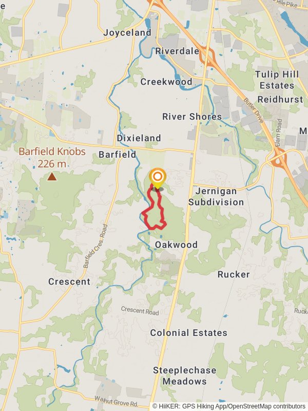 Marshall Knobs Loop Trail