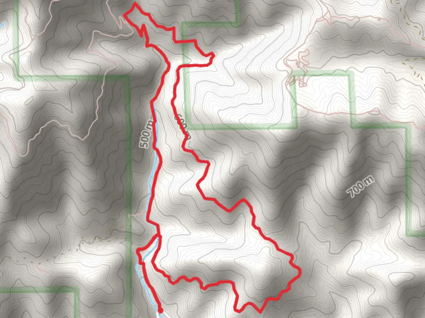 An image depicting the trail Romero Creek via Romero Trail and its surrounding area.