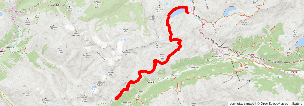 Vier-Quellen-Weg stage 3 Map