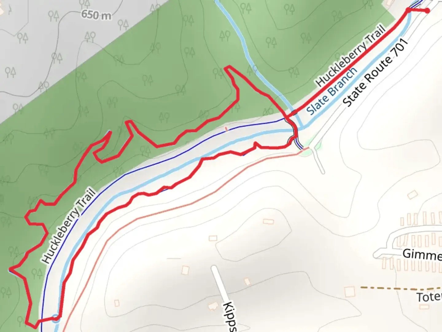 An image depicting the trail Coal Mining Heritage Park and Loop Trail and its surrounding area.