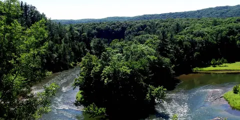 An image depicting the trail Fife Lake Trail - North Country Trail Loop and its surrounding area.